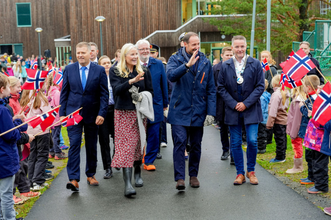 Varm velkomst og mottakelse i Selbu. Foto: Lise Åserud, NTB